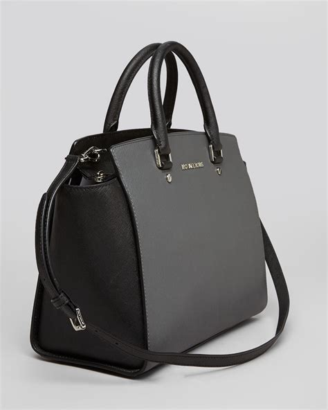 michael kors selma tricolor|Michael Kors selma large satchel.